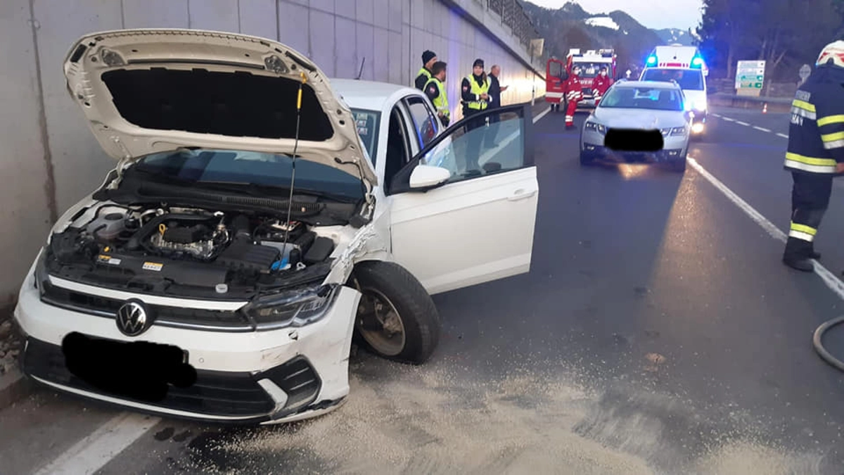 Unfall bei Wörschach forderte einen Schwerverletzten