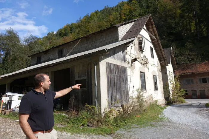 Das Haus an der Straße war Gast- und Wohnhaus der Vorfahren von Matthias Wenger.