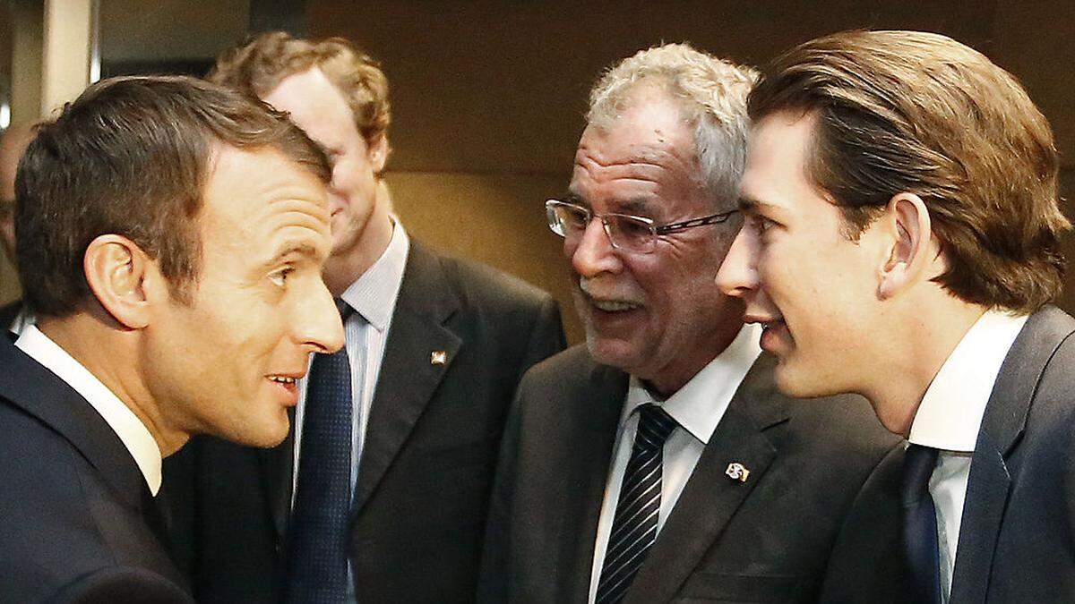 UNO GENERALVERSAMMLUNG: KURZ / VAN DER BELLEN / MACRON