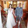 Sara und Kevin Riegler schlossen den Bund der Ehe