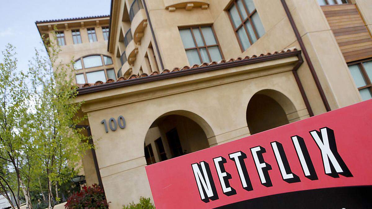 Das Netflix-Headquarter in Los Gatos in Kalifornien