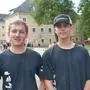 Tobias Wirnsberger und Sylvester Buchacher wurden Dritter und Zweiter in der Einzelwertung der Alpen-Adria-Waldolympiade