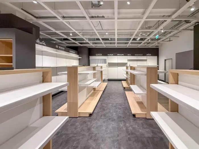 Der Großteil der Hallen ist bereits leer