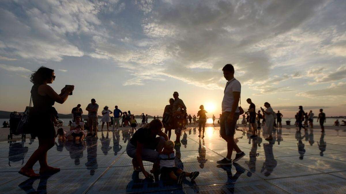 Die Touristen sind an Kroatiens Küsten zurückgekehrt, die Sorge vor Corona bleibt 