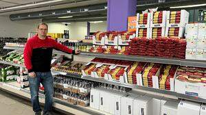 Benjam Flassig betreibt Foodpoint-Läden in Hartberg, Oberwart und Pinkafeld. In Fürstenfeld sucht er einen Standort
