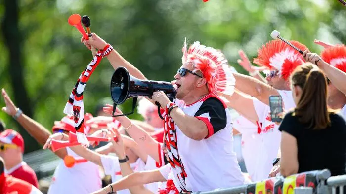 Österreichs Fans jubelten mit Jurij Rodionov und Kollegen
