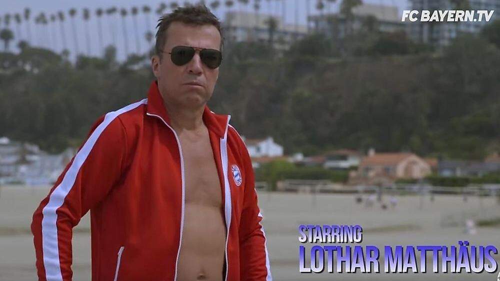 Lothar Matthäus als Lifeguard