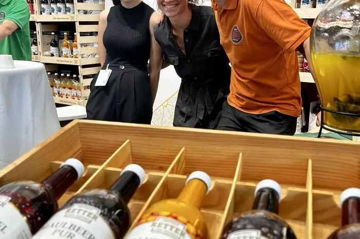 Auch die Saftproduzenten Retter aus Pöllau sind stets in Nürnberg vertreten
