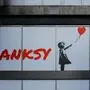 Auf einmal sind sie da! Kunstwerke von Banksy tauchen immer wieder an verschiedenen Orten auf