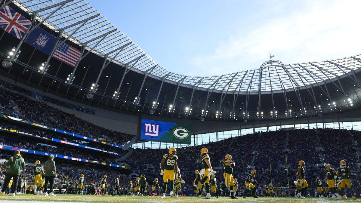 Die Packers treffen in London auf die Giants