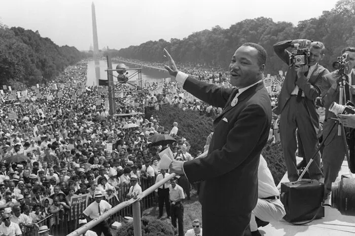 Martin Luther King Memorial in Washington, der Öffentlichkeit übergeben im Jahr 2011.