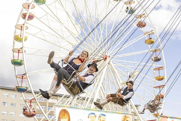 Der Ansturm auf die Wiesn war groß, der Spaßfaktor auch