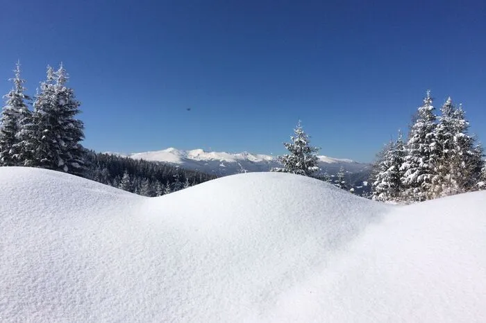 Peter Baumgartners Blick auf die Seetaler Alpen.