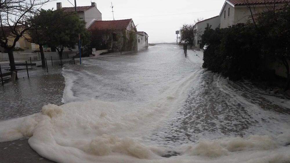 Aktuell sorgt &quot;Gloria&quot; für Überschwemmungen in Spanien und Frankreich