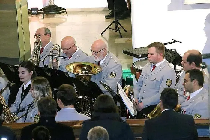 Die Sängerin Blažka Oberstar-Bistan begeisterte mit in ihrer ausdrucksstarken Stimme vorgetragenen Liedern ebenso wie das Trompetenensemble der Musikschule Bärnbach.