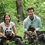 Andrea Johanides und Dominic Thiem bei der Besenderung