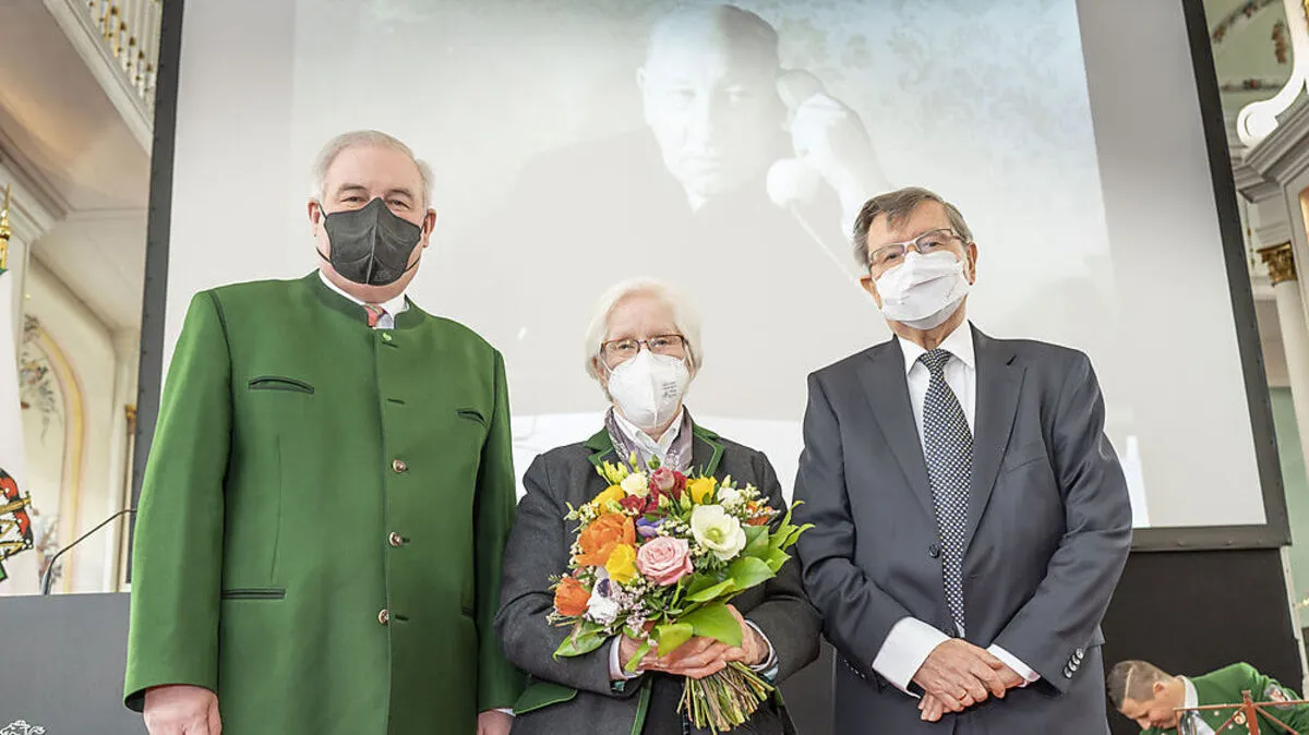 LH Hermann Schützenhöfer, Dorothea Jaufer, Kurt Wimmer