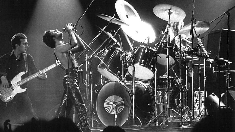 Queen im Original mit Freddie Mercury