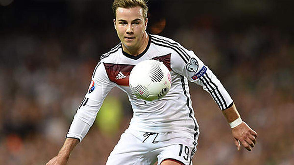 Mario Götze verletzte sich in Irland