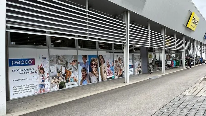 Der Pepco-Standort in Lienz in der Kärntner Straße 