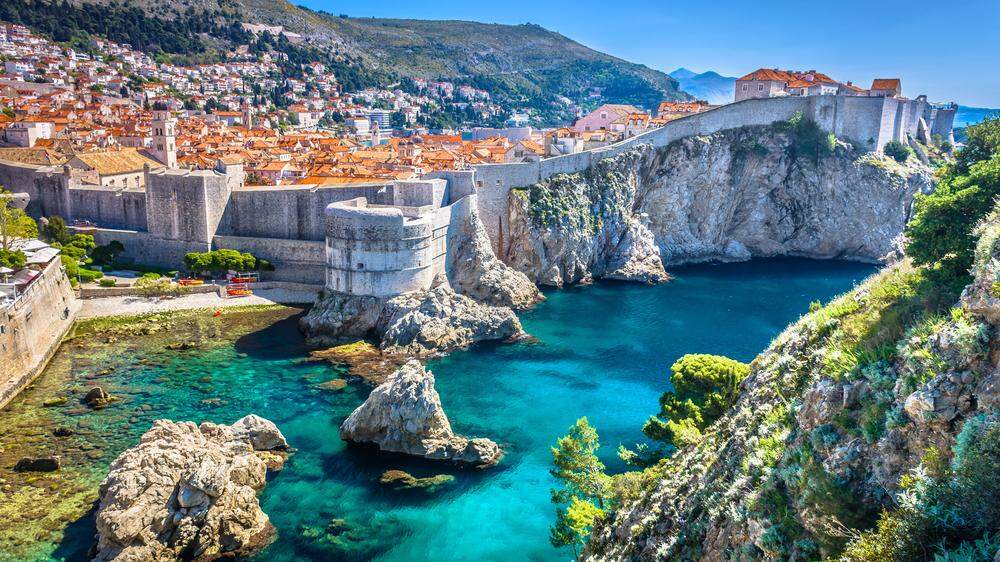 Die kroatische Hafenstadt Dubrovnik