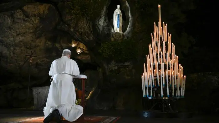 Papst Leo XIV. in Lourdes