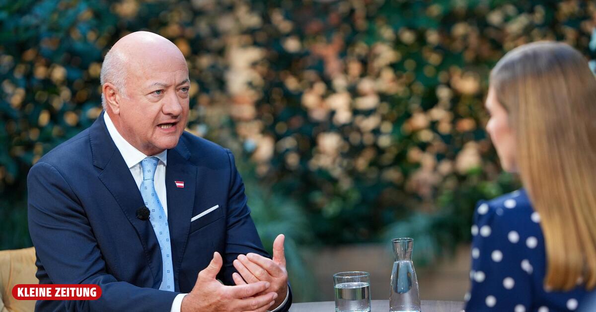 ÖVP-Chef Stocker im Sommergespräch: Per Zukunftsfonds aus der Krise