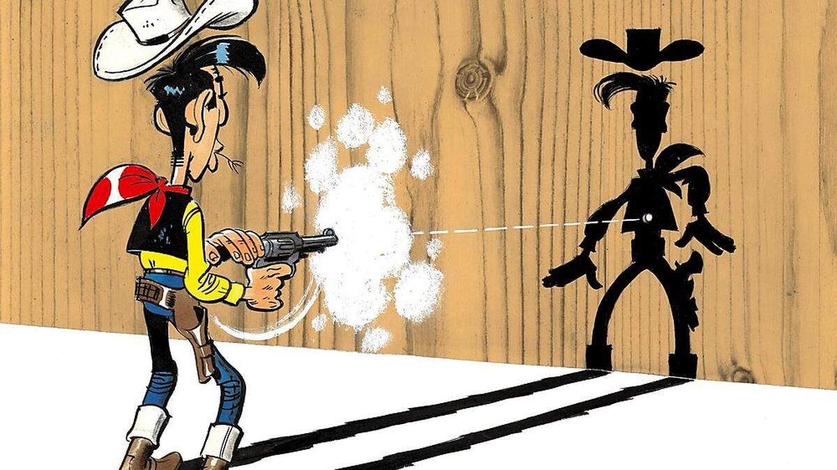 Lucky Luke: ziemlich schneller Schütze