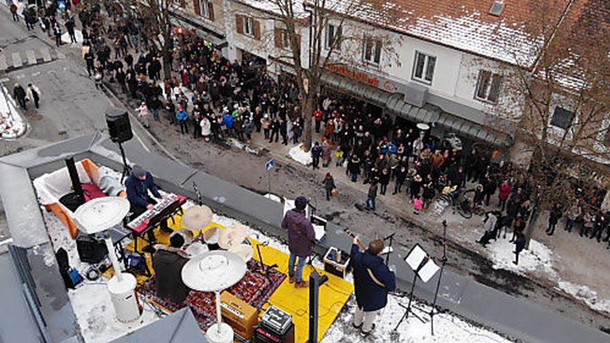 Das Cradle Trio begeisterte rund 250 Zuhörer mit Beatles-Hits