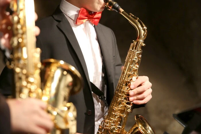Zehn engagierte Musiker entführten die Besucher mit anspruchsvollen Werken in die akustische Welt der Saxophone und Klarinetten. 