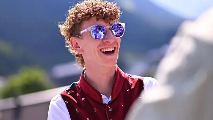 Daniel Tschofenig genoss den Tag in Hinterglemm
