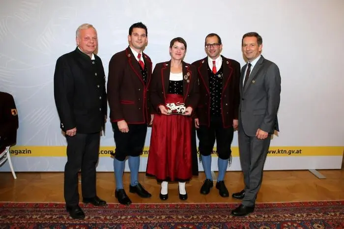 Zum dritten Mal wurde der Musikverein Trachtenkapelle Molzbichl ausgezeichnet.