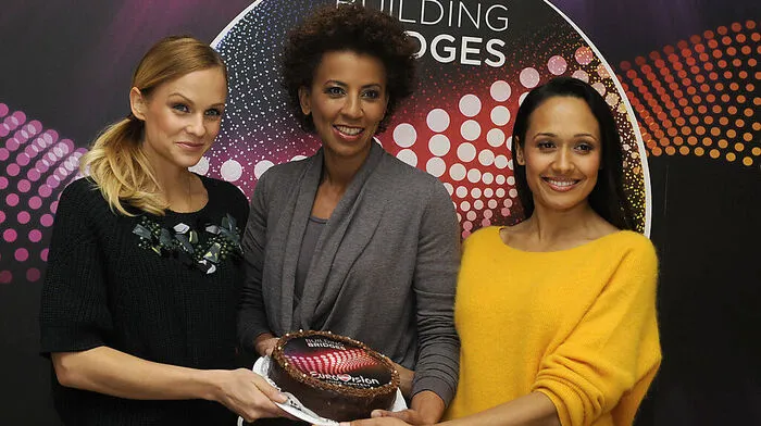 Mirjam Weichselbraun, Arabella Kiesbauer und Alice Tumler