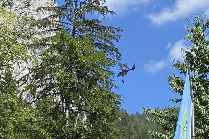 Ein Großaufgebot an Einsatzkräften war an der Unglücksstelle im Einsatz.
