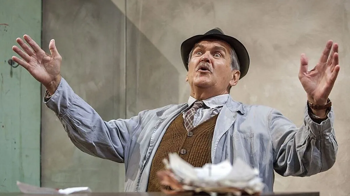 Peter Pikl als "der Herr Karl" in Porcia 2013