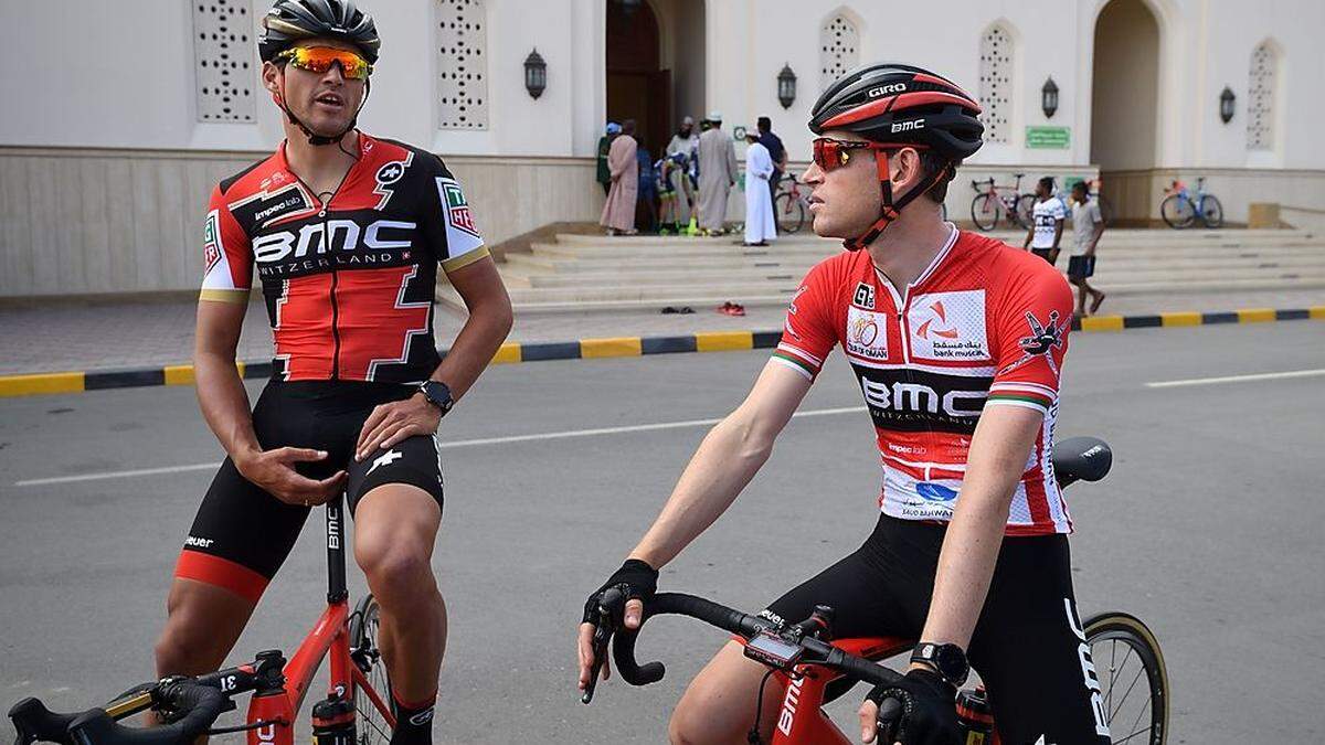 Ben Hermans (rechts) gewann die Oman-Rad-Rundfahrt