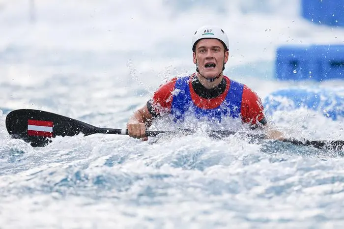 Felix Oschmautz überzeugt immer wieder im Wildwasser-Kanu