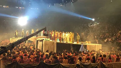 Präsentation im Madison Square Garden