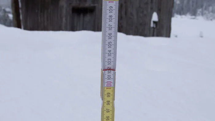 90 Zentimeter dick ist die Schneedecke aktuell im Lesachtal.