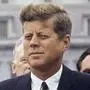 FILE - President John F. Kennedy listens while Grand Duchess Charlotte of Luxembourg speaks outside the White House, April 30, 1963, in Washington. (AP Photo/William J. Smith, File)