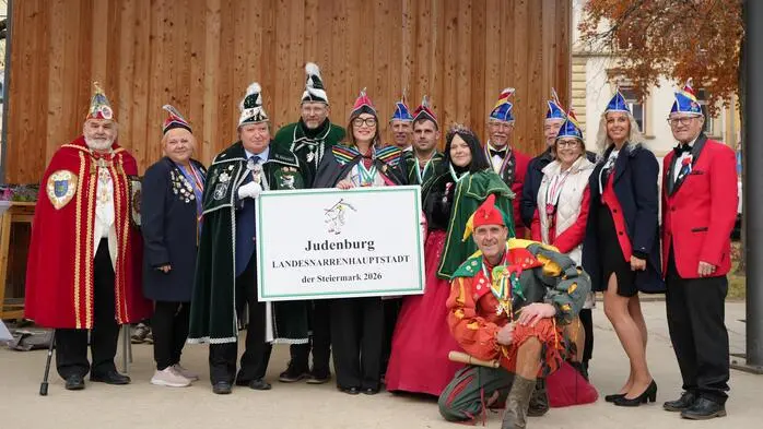 Mit Faschingsbeginn wurde die Stadt Judenburg zur steirischen Landes-Narrenhauptstadt erhoben ...