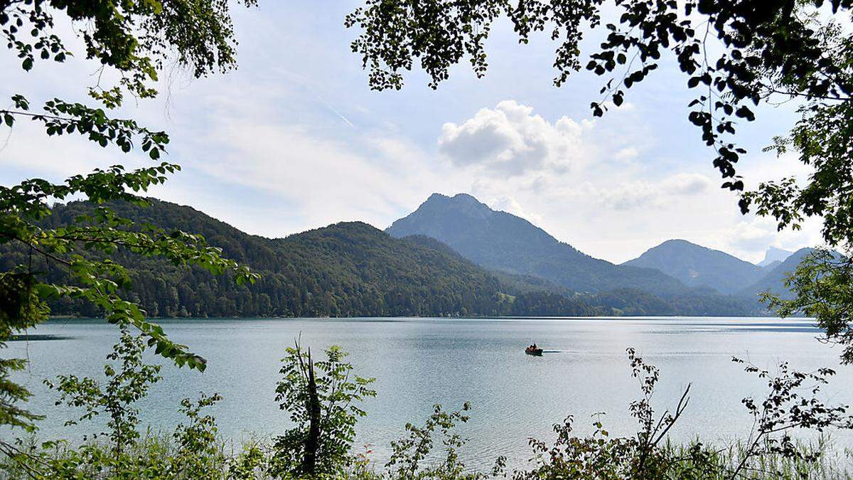 Der Fuschlsee in Salzburg 