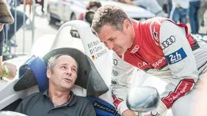 Gerhard Berger und Tom Kristensen