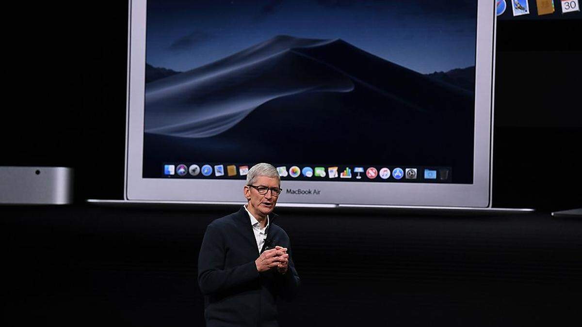 Tim Cook stellt das neue MacBook Air vor