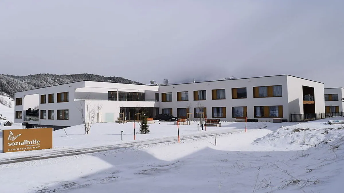 Das Heim in Lassing ist ein „Haus der vierten Generation“, es ist sieben Wohneinheiten unterteilt