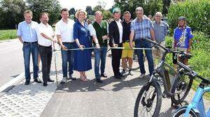 Eröffnung des neuen Geh- und Radweges zwischen Ragnitz und Gralla	