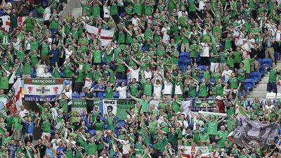 Die Fans aus Irland lieben ihre Mannschaft