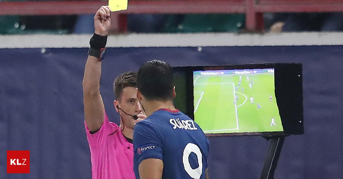 Champions League Kuriose Gelbe Karte für Luis SuVARez