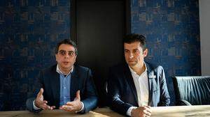 Kämpfer gegen Korruption: Assen Wassilew und Kiril Petkow	
