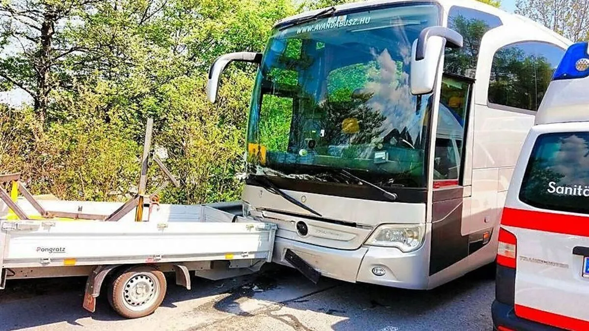 Bild von der Unfallstelle